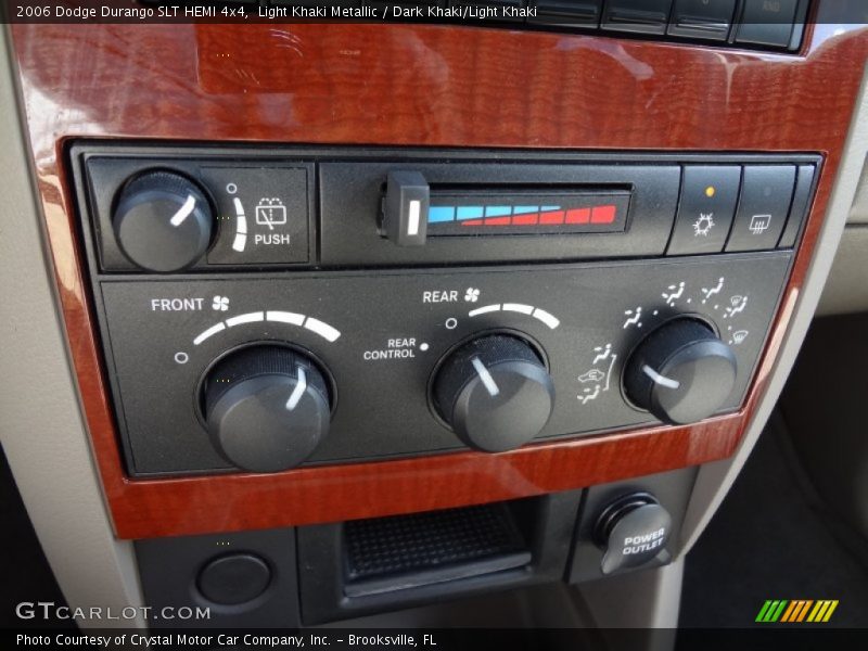 Light Khaki Metallic / Dark Khaki/Light Khaki 2006 Dodge Durango SLT HEMI 4x4