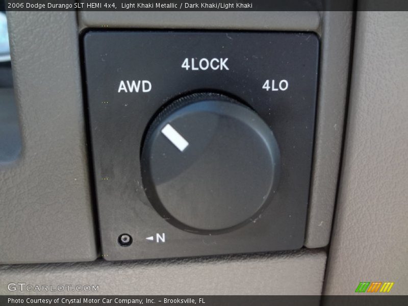 Light Khaki Metallic / Dark Khaki/Light Khaki 2006 Dodge Durango SLT HEMI 4x4