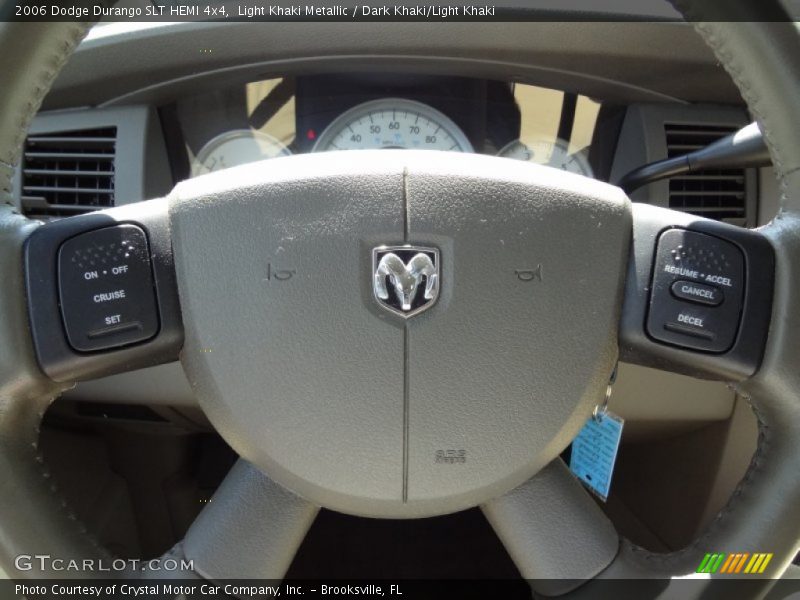 Light Khaki Metallic / Dark Khaki/Light Khaki 2006 Dodge Durango SLT HEMI 4x4