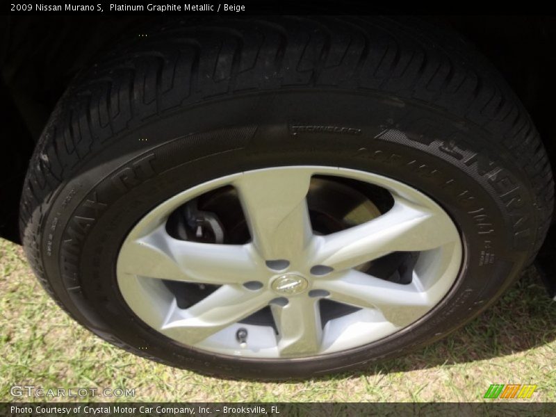 Platinum Graphite Metallic / Beige 2009 Nissan Murano S