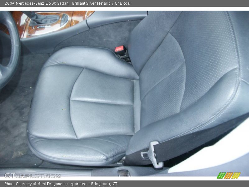 Brilliant Silver Metallic / Charcoal 2004 Mercedes-Benz E 500 Sedan