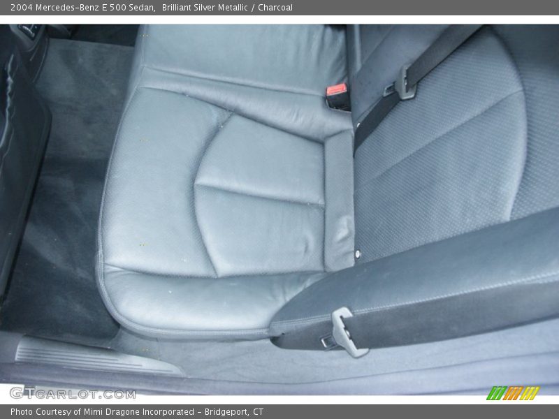Brilliant Silver Metallic / Charcoal 2004 Mercedes-Benz E 500 Sedan