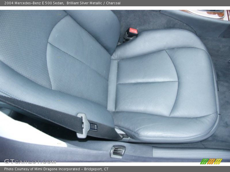 Brilliant Silver Metallic / Charcoal 2004 Mercedes-Benz E 500 Sedan