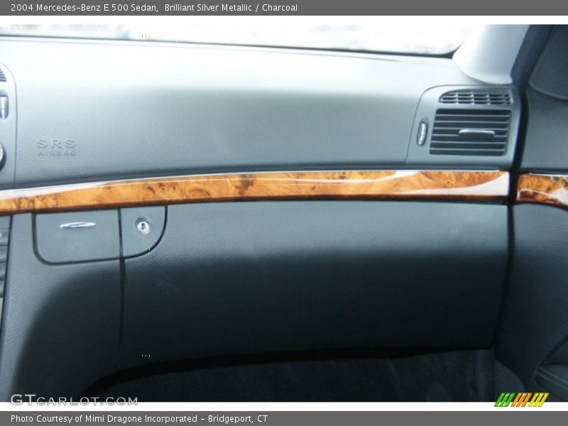 Brilliant Silver Metallic / Charcoal 2004 Mercedes-Benz E 500 Sedan
