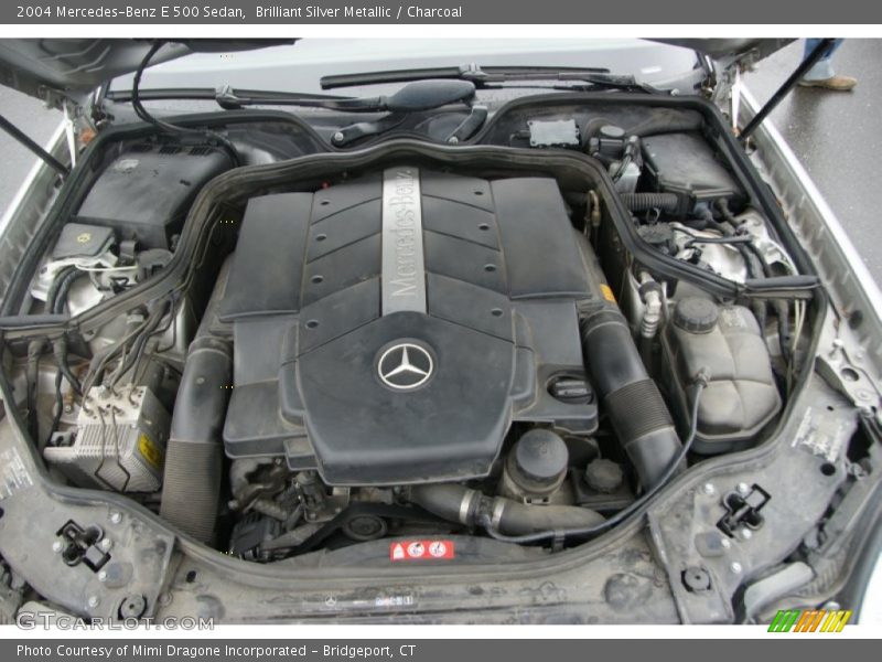 Brilliant Silver Metallic / Charcoal 2004 Mercedes-Benz E 500 Sedan