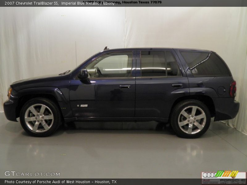Imperial Blue Metallic / Ebony 2007 Chevrolet TrailBlazer SS