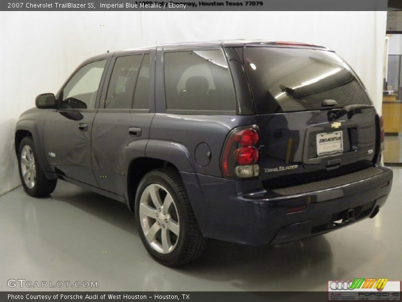 Imperial Blue Metallic / Ebony 2007 Chevrolet TrailBlazer SS