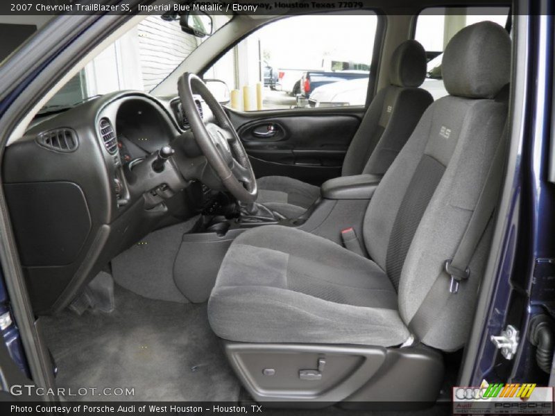 Imperial Blue Metallic / Ebony 2007 Chevrolet TrailBlazer SS