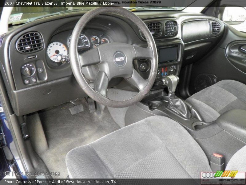 Imperial Blue Metallic / Ebony 2007 Chevrolet TrailBlazer SS