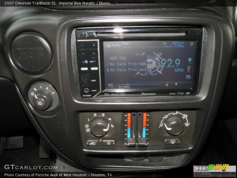 Imperial Blue Metallic / Ebony 2007 Chevrolet TrailBlazer SS