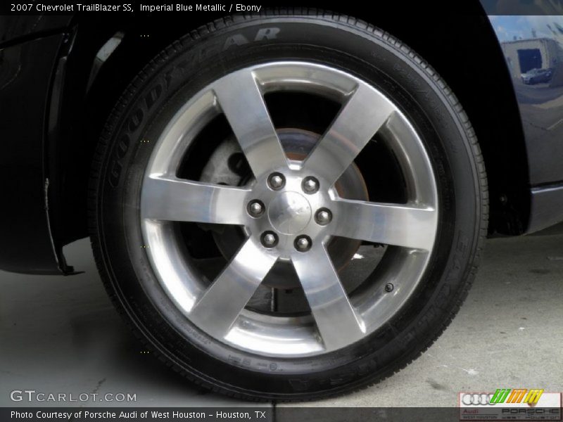 Imperial Blue Metallic / Ebony 2007 Chevrolet TrailBlazer SS