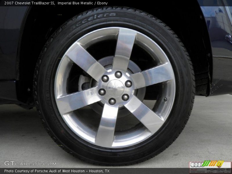 Imperial Blue Metallic / Ebony 2007 Chevrolet TrailBlazer SS