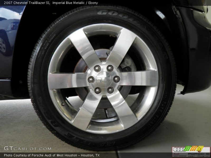 Imperial Blue Metallic / Ebony 2007 Chevrolet TrailBlazer SS