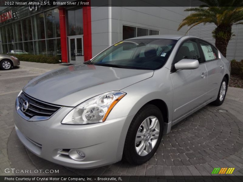 Brilliant Silver / Frost 2012 Nissan Altima 2.5 S