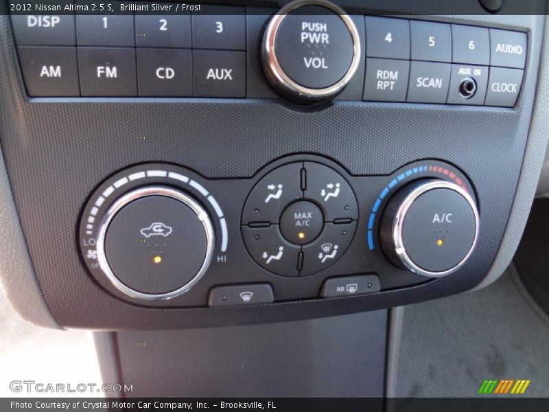 Brilliant Silver / Frost 2012 Nissan Altima 2.5 S
