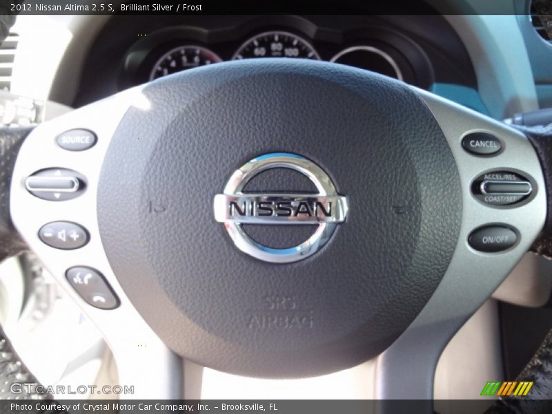 Brilliant Silver / Frost 2012 Nissan Altima 2.5 S