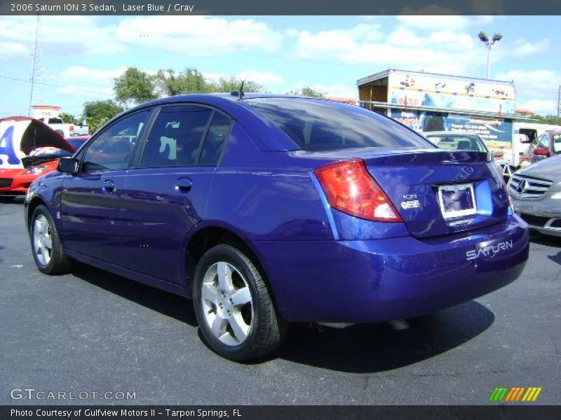 Laser Blue / Gray 2006 Saturn ION 3 Sedan