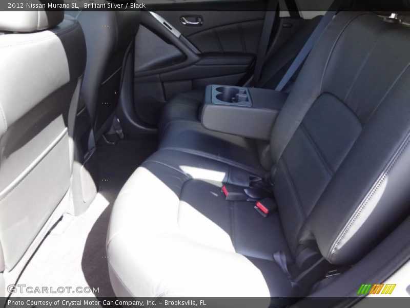 Brilliant Silver / Black 2012 Nissan Murano SL