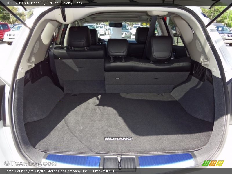 Brilliant Silver / Black 2012 Nissan Murano SL