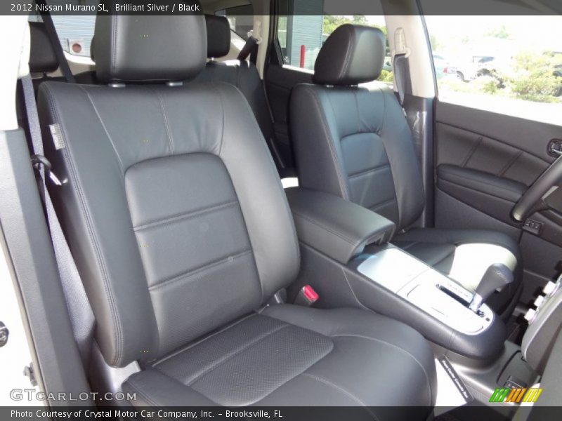 Brilliant Silver / Black 2012 Nissan Murano SL