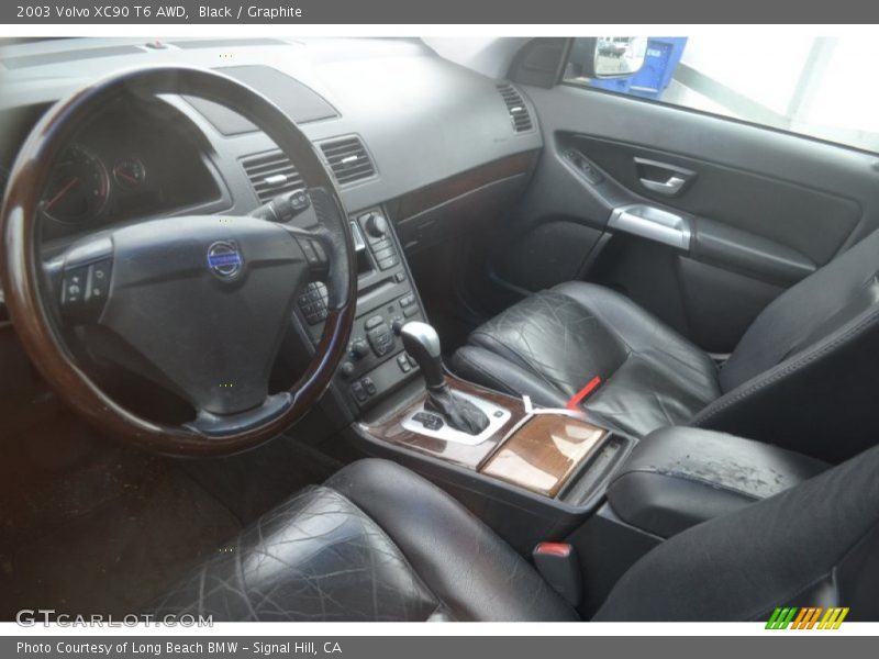 Black / Graphite 2003 Volvo XC90 T6 AWD