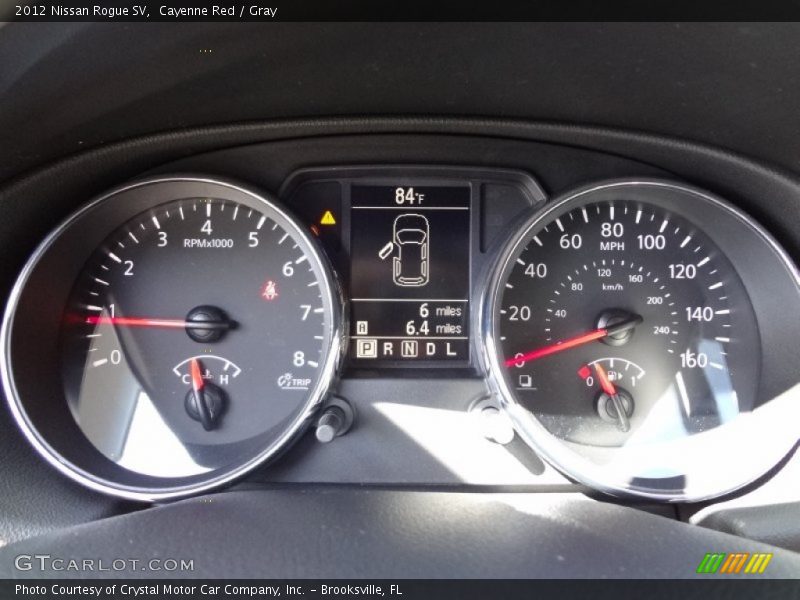  2012 Rogue SV SV Gauges