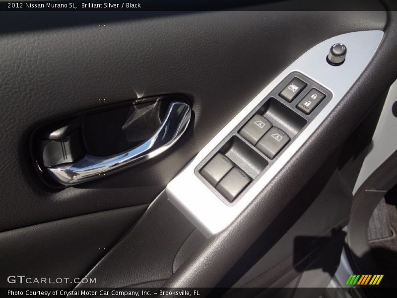 Brilliant Silver / Black 2012 Nissan Murano SL