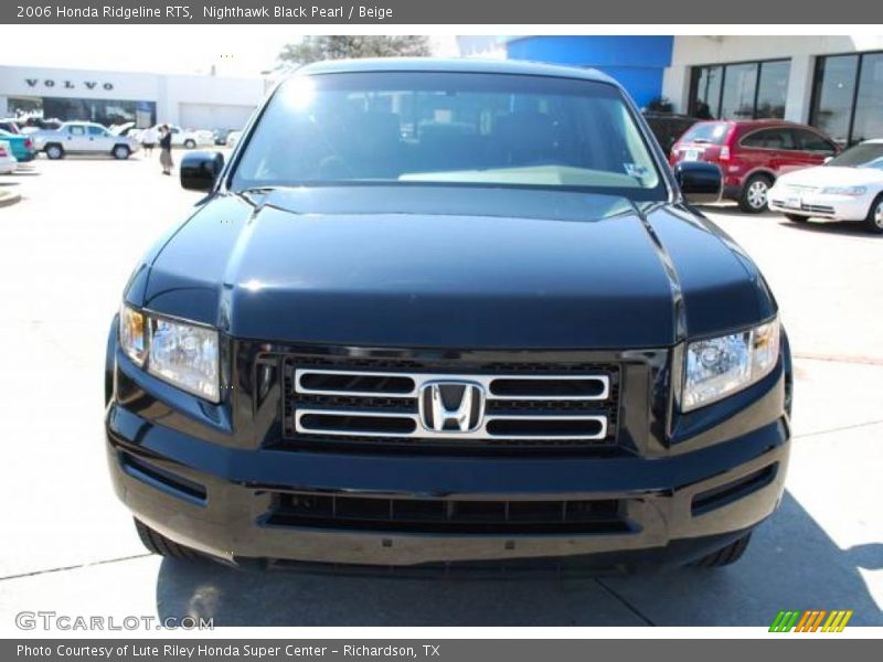 Nighthawk Black Pearl / Beige 2006 Honda Ridgeline RTS