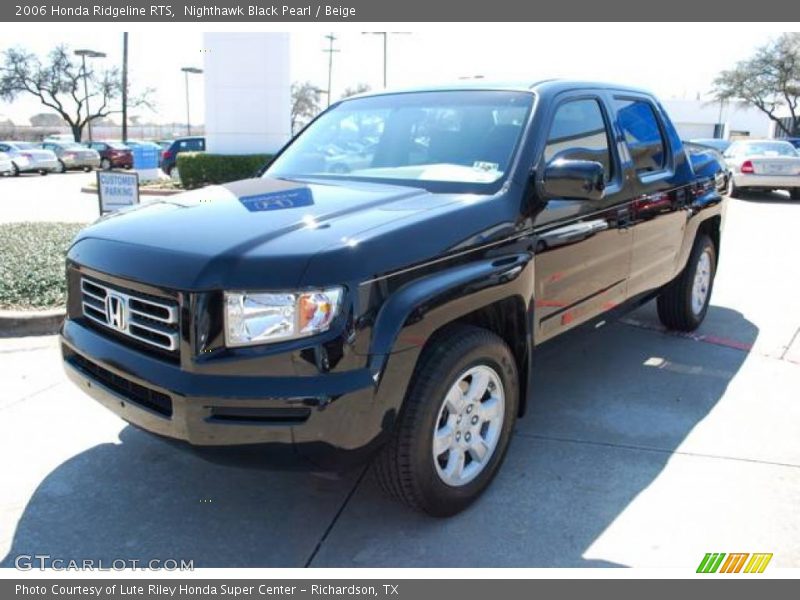Nighthawk Black Pearl / Beige 2006 Honda Ridgeline RTS