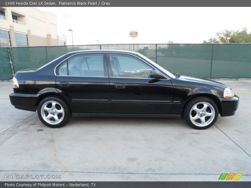  1998 Civic LX Sedan Flamenco Black Pearl