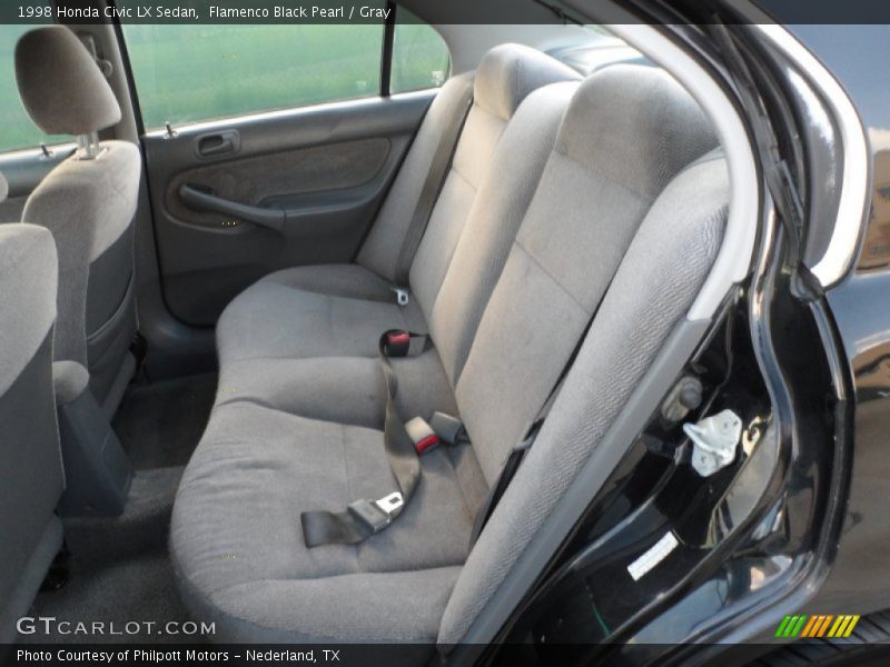  1998 Civic LX Sedan Gray Interior