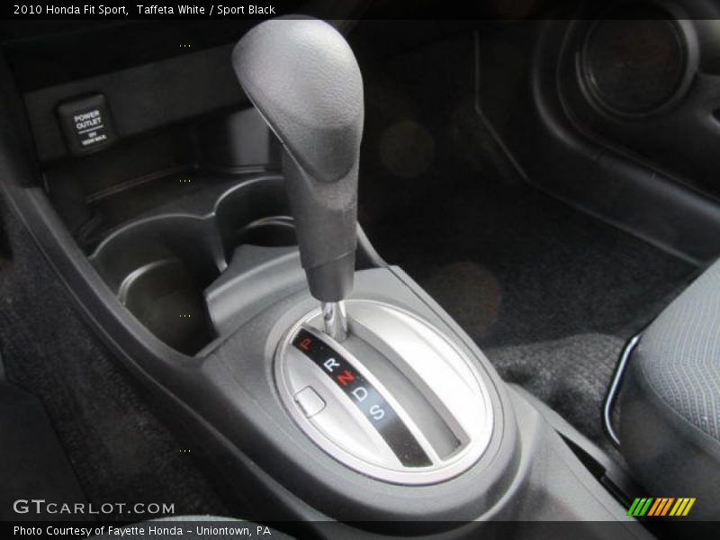 Taffeta White / Sport Black 2010 Honda Fit Sport