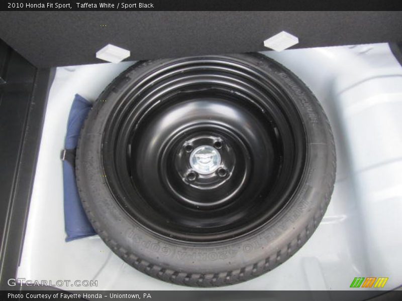 Taffeta White / Sport Black 2010 Honda Fit Sport