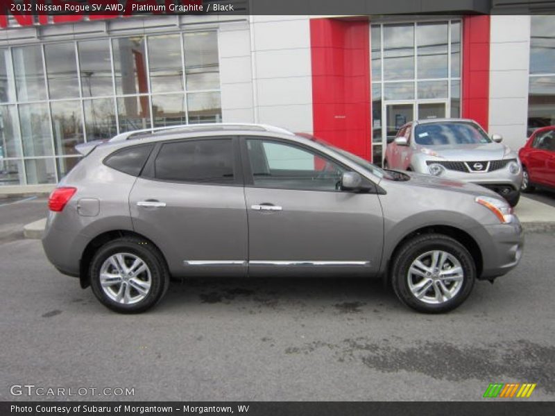 Platinum Graphite / Black 2012 Nissan Rogue SV AWD