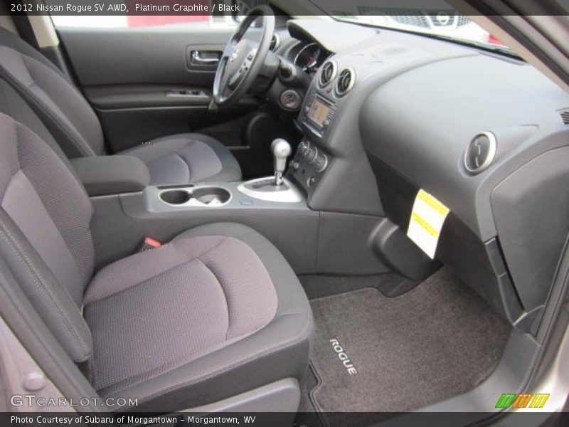 Platinum Graphite / Black 2012 Nissan Rogue SV AWD