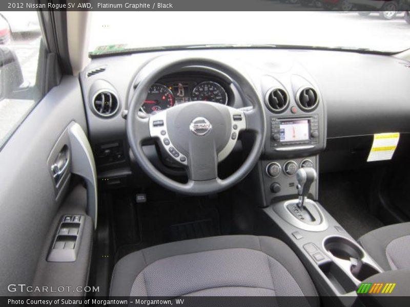 Platinum Graphite / Black 2012 Nissan Rogue SV AWD