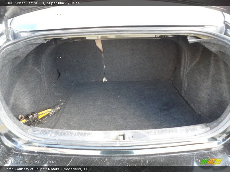 Super Black / Beige 2008 Nissan Sentra 2.0