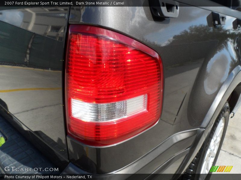 Dark Stone Metallic / Camel 2007 Ford Explorer Sport Trac Limited