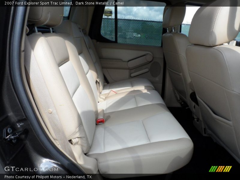 Dark Stone Metallic / Camel 2007 Ford Explorer Sport Trac Limited