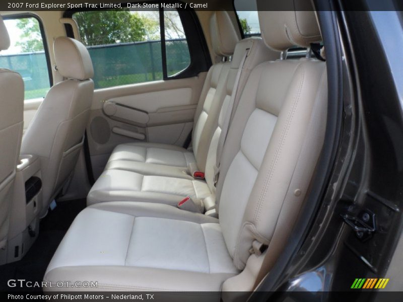 Dark Stone Metallic / Camel 2007 Ford Explorer Sport Trac Limited