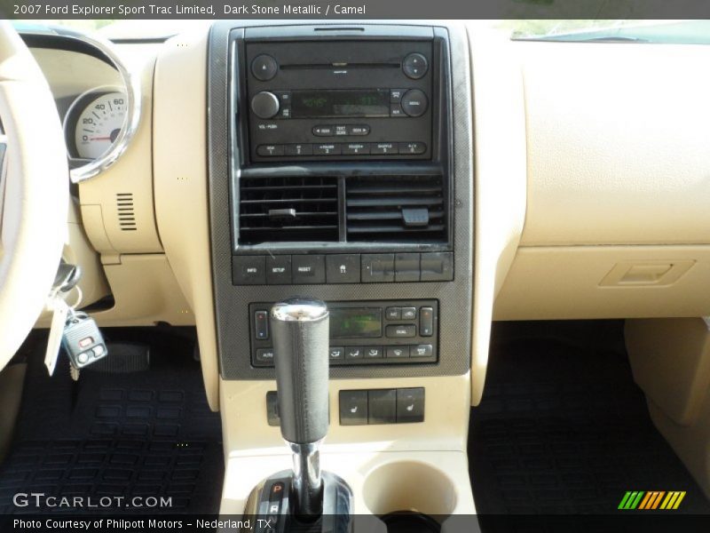 Dark Stone Metallic / Camel 2007 Ford Explorer Sport Trac Limited