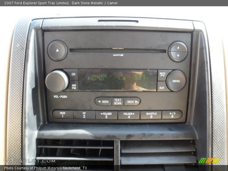 Audio System of 2007 Explorer Sport Trac Limited