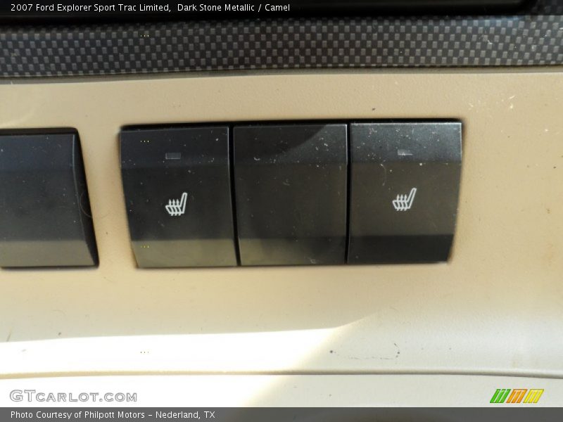 Dark Stone Metallic / Camel 2007 Ford Explorer Sport Trac Limited