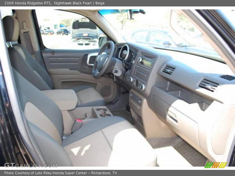 Nighthawk Black Pearl / Beige 2006 Honda Ridgeline RTS