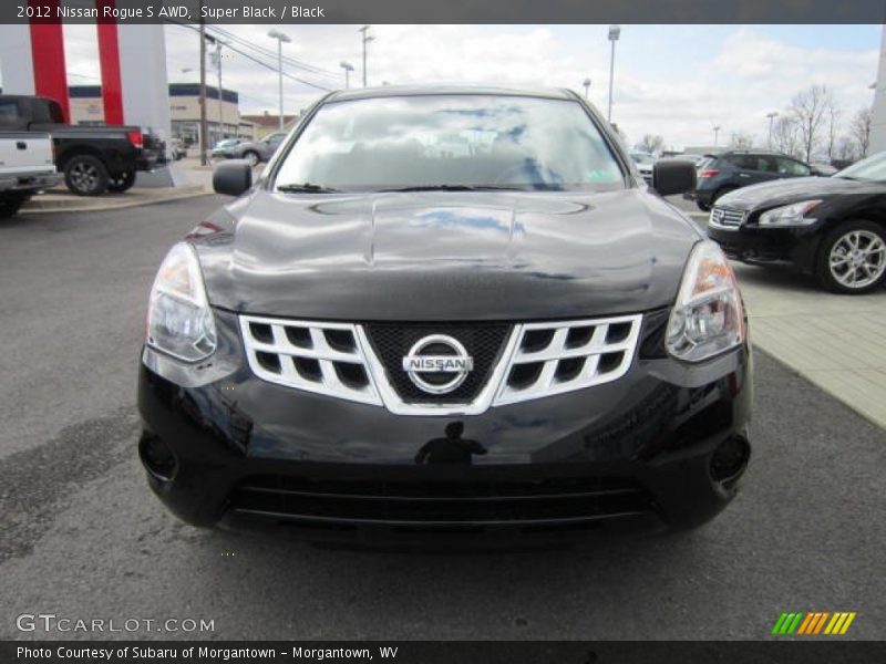 Super Black / Black 2012 Nissan Rogue S AWD