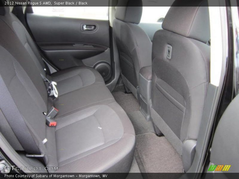 Super Black / Black 2012 Nissan Rogue S AWD