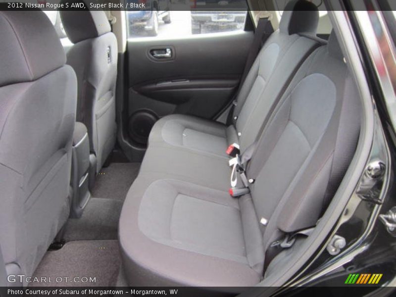 Super Black / Black 2012 Nissan Rogue S AWD