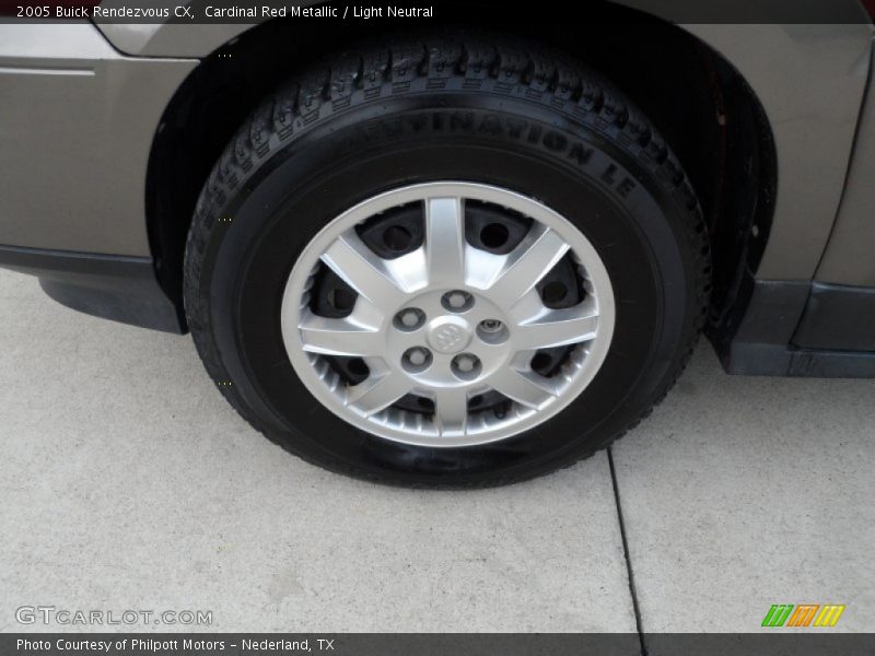 Cardinal Red Metallic / Light Neutral 2005 Buick Rendezvous CX