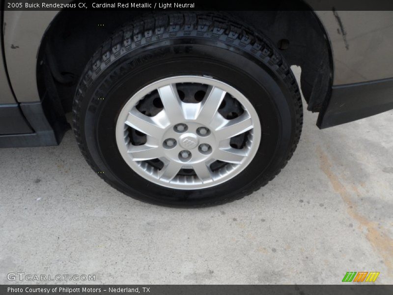 Cardinal Red Metallic / Light Neutral 2005 Buick Rendezvous CX