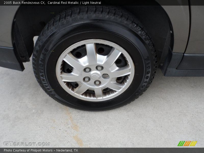 Cardinal Red Metallic / Light Neutral 2005 Buick Rendezvous CX